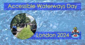 Accessible Waterways Day London 2024 Logo